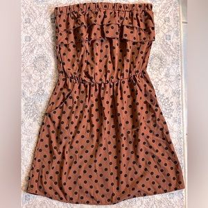 Agaci polka dot dress w/ pockets